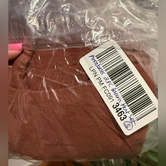 NWT 2PC BROWN TOP & PANT SET-S - Picture 17 of 17